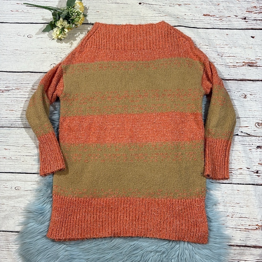 Anthropologie Pilcro Rugby Striped Tunic Sweater - Picture 2 of 10
